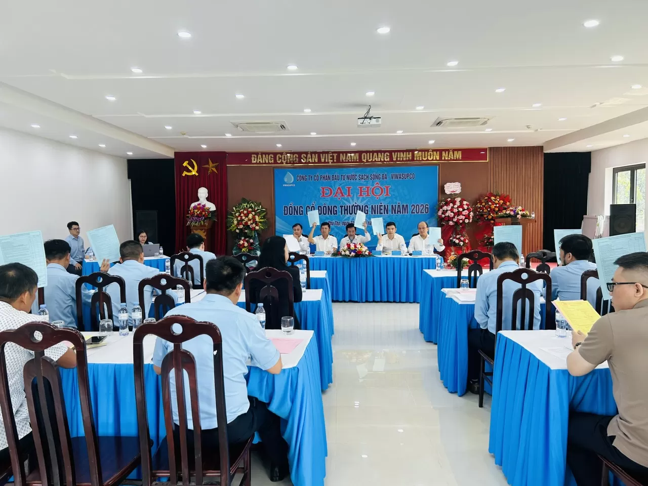 VIWASUPCO TỔ CHỨC THÀNH CÔNG ĐHĐCĐ THƯỜNG NIÊN 2026: TẬP TRUNG NGUỒN LỰC CHO CHIẾN LƯỢC TĂNG TRƯỞNG