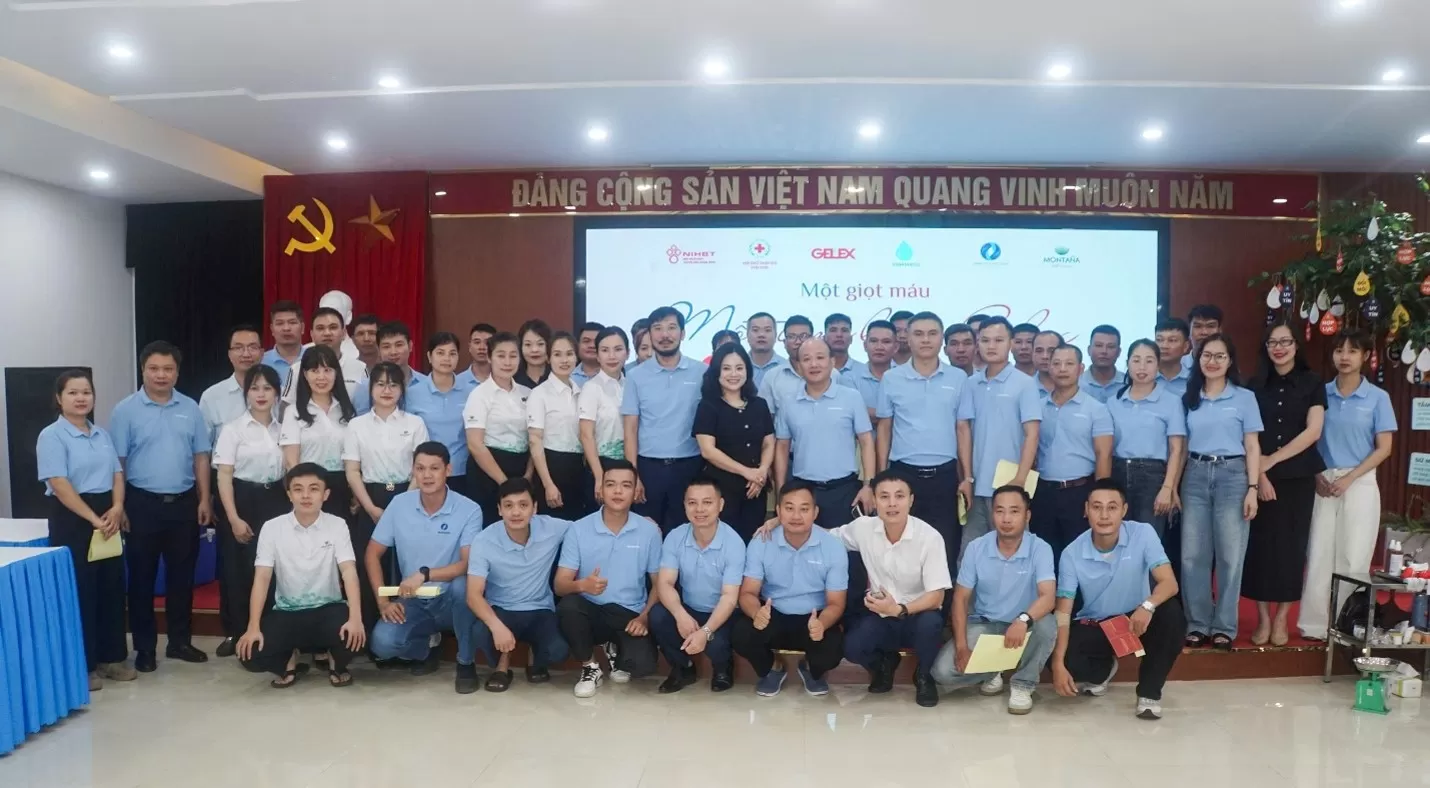 VIWASUPCO tiếp nối hành trình “Một giọt máu – Một tấm lòng GELEX”