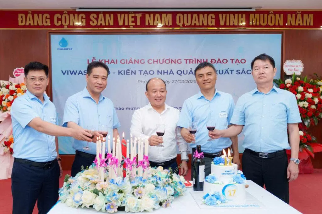 VIWASUPCO Kỷ niệm 17 năm thành lập, khởi động chương trình “Kiến tạo Nhà quản lý xuất sắc 2026”