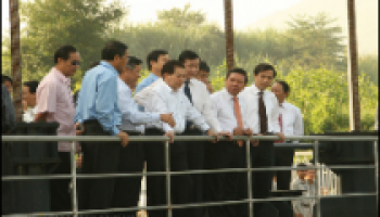 Chủ tịch nước Nguyễn Minh Triết thăm và làm việc với Tổng CTy CP VINACONEX